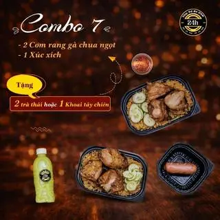 Hình ảnh Combo 7 - 2 cơm rang gà chua ngọt - 1 xúc xích