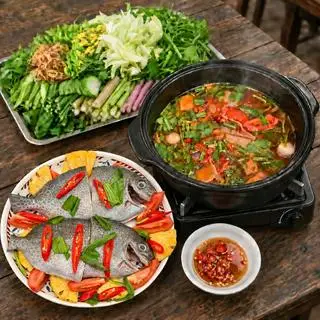 Hình ảnh Lẩu cá dìa chua cay
