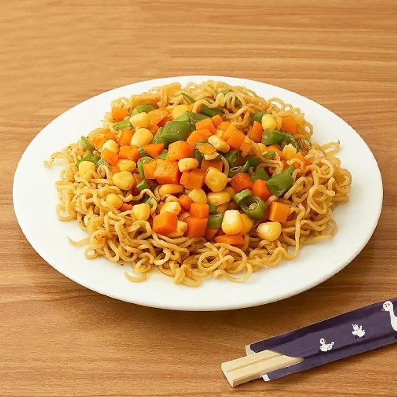 Hình ảnh Mì Trộn Rau Củ
