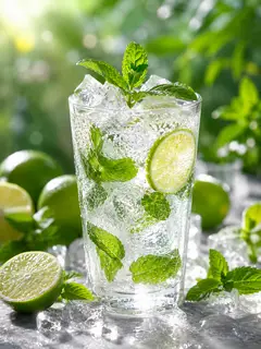 Hình ảnh soda bạc hà