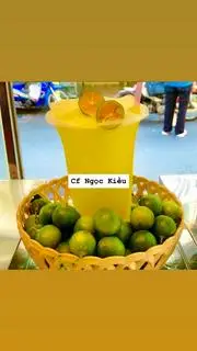 Hình ảnh nước mía ép tắc ly lớn 800ml