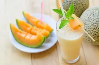 Hình ảnh Sinh Tố Dưa Lưới