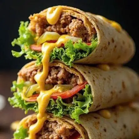Hình ảnh Tacos bò bằm Bơ tỏi