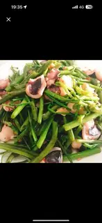 Hình ảnh Mực xào mì