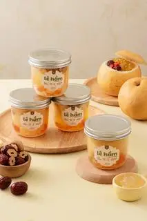 Hình ảnh Combo 2 Lê Hầm Thảo Mộc Ngũ Vị + Yến tươi