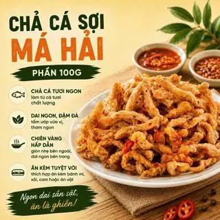 Hình ảnh Chả Cá Sợi Má Hải
