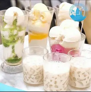 Hình ảnh Sữa chua kakao trân châu cốt dừa