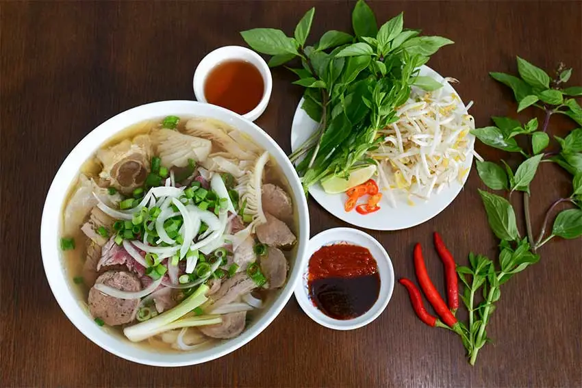 Hình ảnh phở Tái Nạm Viên