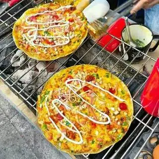 Hình ảnh Bánh Tráng Nướng (phô mai) 