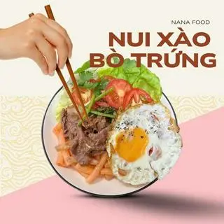 Hình ảnh Nui xào bò trứng