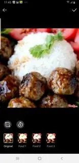 Hình ảnh  Cơm Viên Bò Sốt Tiêu Đen +cola