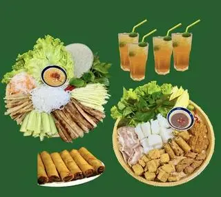 Hình ảnh Combo 4 người - kèm chả giò