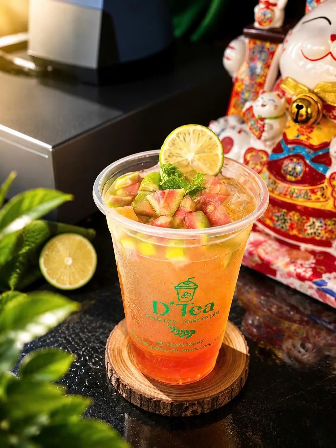 Hình ảnh Trà ổi hồng ( Size L 700ml )