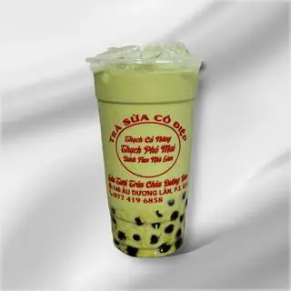 Hình ảnh Trà sữa Thái xanh trân châu