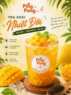 Hình ảnh Trà xoài nhiệt đới