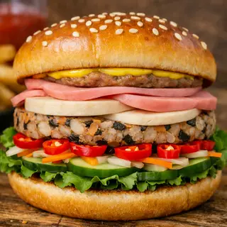 Hình ảnh Meat Loaf Burger