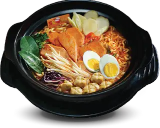 Hình ảnh Mì lẩu Thái xúc xích cá viên