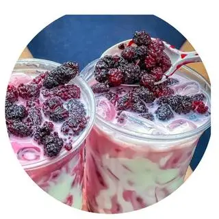 Hình ảnh Dâu tằm - Sữa chua