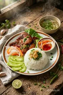 Hình ảnh Cơm tấm sườn