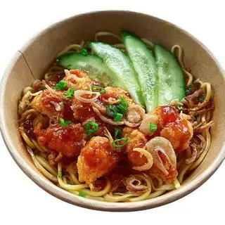 Hình ảnh MÌ TRỘN GÀ VIÊN TỐP MỠ 