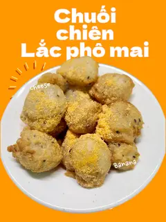 Hình ảnh Chuối chiên lắc phô mai
