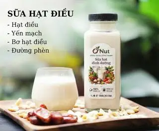 Hình ảnh SỮA HẠT ĐIỀU