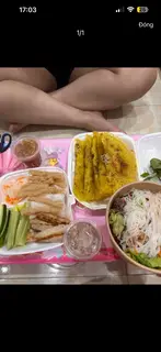 Hình ảnh 3 suất bánh xèo + 2 phần nem nướng 