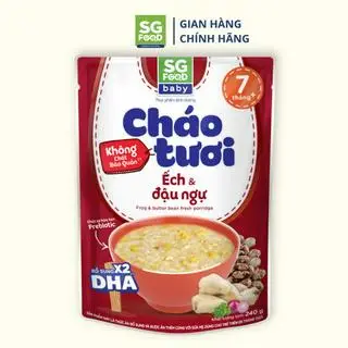Hình ảnh Cháo Tươi Baby Ếch Đậu Ngự Saigon Food 240g