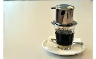 Hình ảnh Cafffe Đá Pha Phin chuyền thống 