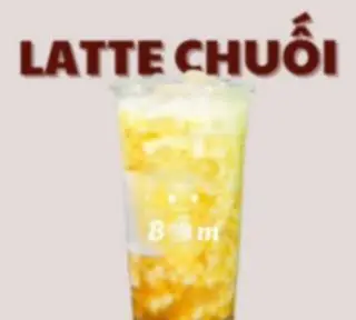 Hình ảnh Latte Chuối