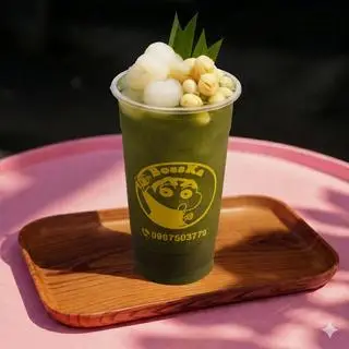 Hình ảnh Trà Sen Nhãn Lá Dứa