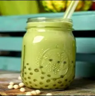 Hình ảnh Trà sữa thái xanh 