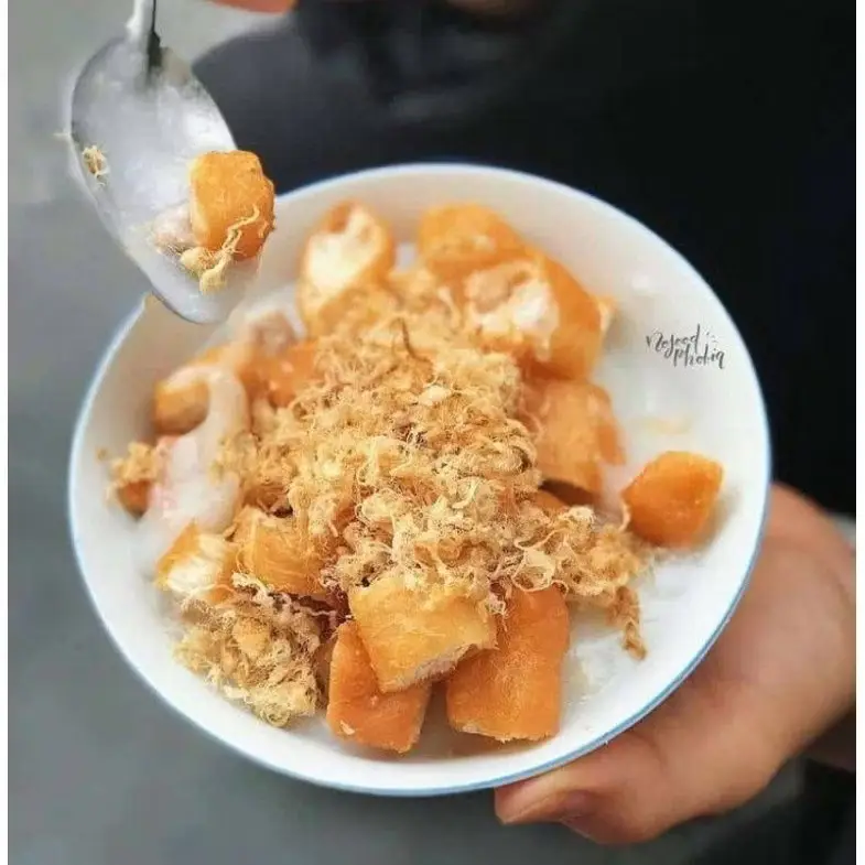 Hình ảnh Cháo ruốc + quẩy