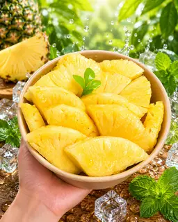 Hình ảnh Dứa cắt sẵn