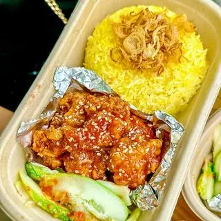 Hình ảnh Combo Cơm Gà Xốt Kèm Pepsi