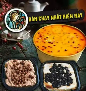 Hình ảnh Combo jos( mousse chanh Leo to, bánh milô kem mặn, bánh trà sữa trân châu)