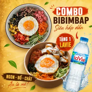 Hình ảnh 2 Cơm trộn + tặng Lavie 500ml