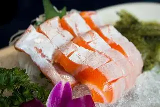 Hình ảnh Sashimi bụng cá hồi - salmon belly sashimi 10pc