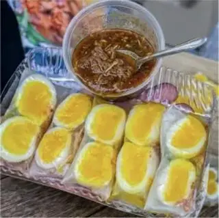 Hình ảnh Cuốn lòng đào sốt bò bơ