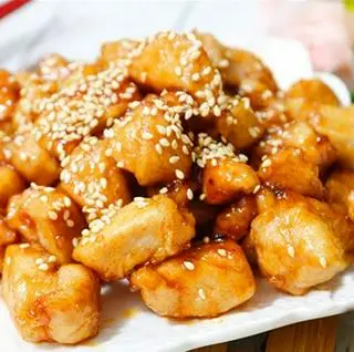 Hình ảnh gà viên lắc phomai