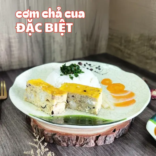 Hình ảnh Cơm Chả Cua Đặc Biệt