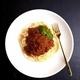 Hình ảnh Spaghetti Bò Băm