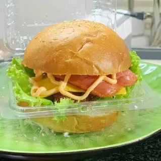 Hình ảnh Burger Xúc xích - Trứng