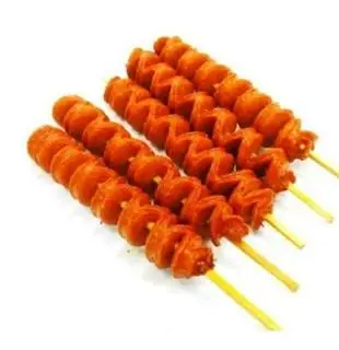 Hình ảnh Xúc xích  lốc xoáy chiên giòn lắc phô mai 