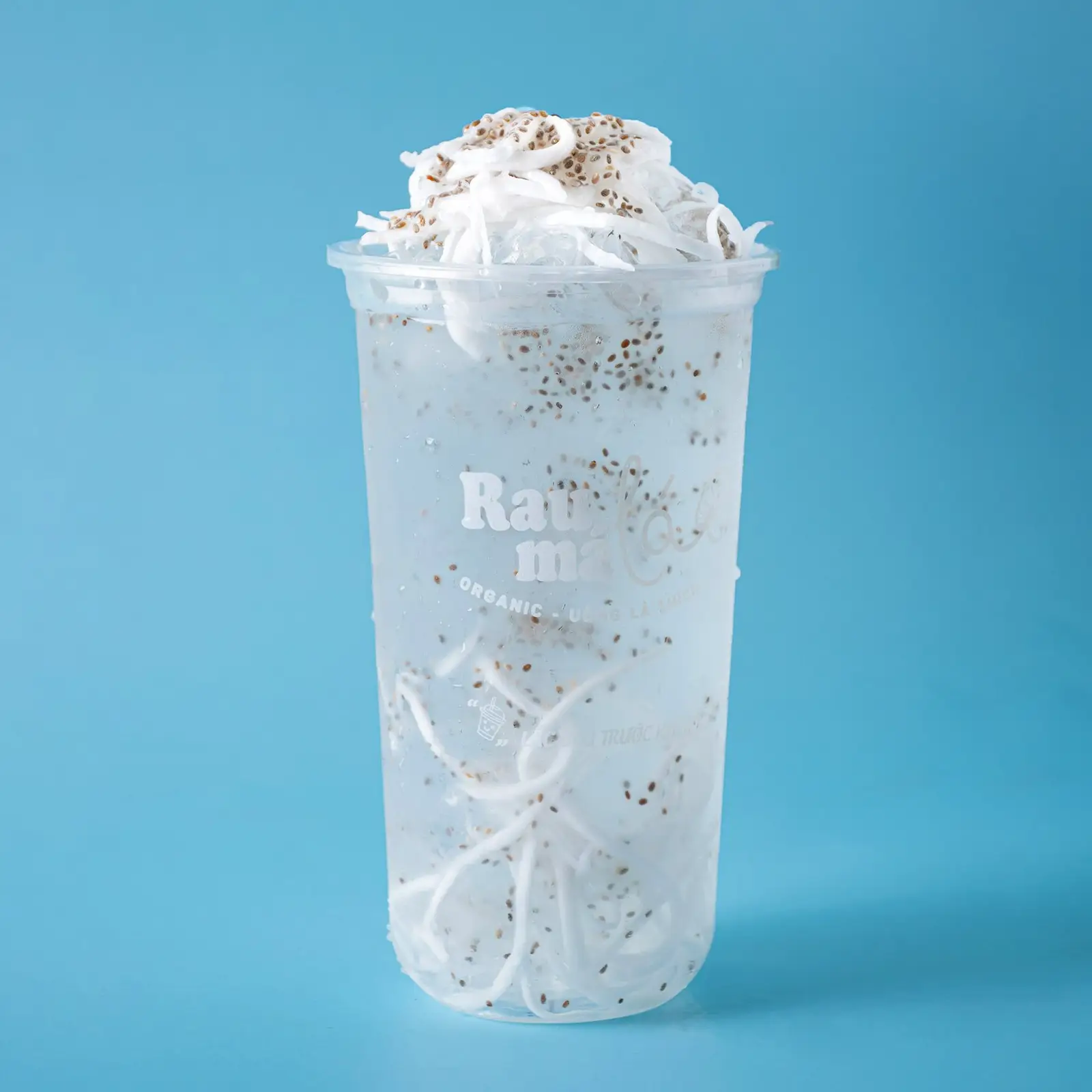 Hình ảnh Nước Dừa Hạt Chia Size Lớn