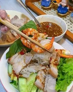 Hình ảnh Bún mắm nêm tôm thịt 