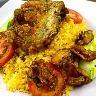 Hình ảnh Cơm đùi gà lớn