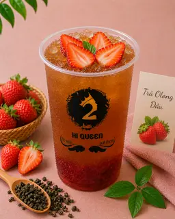 Hình ảnh Trà Bá Tước Dâu Tây