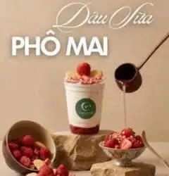 Hình ảnh Dâu sữa Phô mai