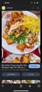 Hình ảnh Bột chiên tóp mỡ 3 trứng